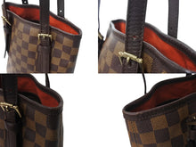 Load image into Gallery viewer, LOUIS VUITTON ルイヴィトン ハンドバッグ マレ バケツバッグ M42240 ダミエ ブラウン 中古 4c070249