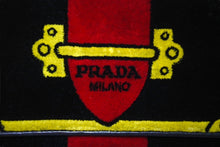 Load image into Gallery viewer, PRADA プラダ カイエ ベルベット 二つ折り長財布 ロングウォレット VELLTO RICAMO ベロア マルチカラー 美品 中古 4c070252