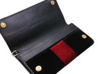 Load image into Gallery viewer, PRADA プラダ カイエ ベルベット 二つ折り長財布 ロングウォレット VELLTO RICAMO ベロア マルチカラー 美品 中古 4c070252