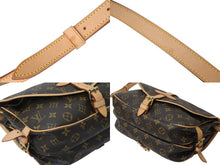 Load image into Gallery viewer, 極美品 LOUIS VUITTON ルイヴィトン ソミュール30 ショルダーバッグ ブラウン モノグラム ロゴ 斜めがけ M42256 中古 4c070255