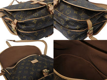 Load image into Gallery viewer, 極美品 LOUIS VUITTON ルイヴィトン ソミュール30 ショルダーバッグ ブラウン モノグラム ロゴ 斜めがけ M42256 中古 4c070255