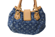 Load image into Gallery viewer, 極美品 LOUIS VUITTON ルイヴィトン モノグラムデニム プリ―ティ ハンドバッグ ブルー ゴールド金具 M95020 中古 4c070257
