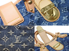 Load image into Gallery viewer, 極美品 LOUIS VUITTON ルイヴィトン モノグラムデニム プリ―ティ ハンドバッグ ブルー ゴールド金具 M95020 中古 4c070257