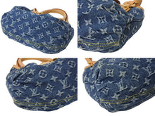 Load image into Gallery viewer, 極美品 LOUIS VUITTON ルイヴィトン モノグラムデニム プリ―ティ ハンドバッグ ブルー ゴールド金具 M95020 中古 4c070257