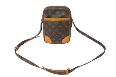 LOUIS VUITTON ルイヴィトン モノグラム ダヌーブ ショルダーバッグ M45266 ゴールド金具 ロゴ 良品 中古 4c070259