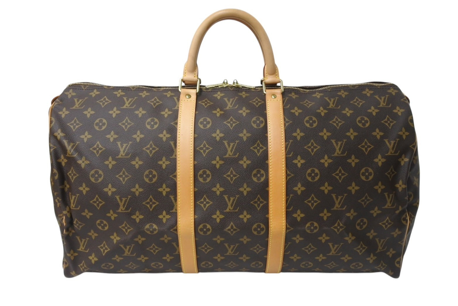 LOUIS VUITTON ルイヴィトン モノグラム キーポル55 ボストン 