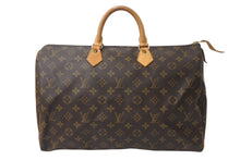 Load image into Gallery viewer, LOUIS VUITTON ルイヴィトン スピーディ40 ハンドバッグ M41522 モノグラム PVCコーティング ブラウン 美品 中古 4c070262