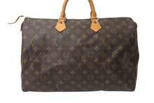 Load image into Gallery viewer, LOUIS VUITTON ルイヴィトン スピーディ40 ハンドバッグ M41522 モノグラム PVCコーティング ブラウン 美品 中古 4c070262