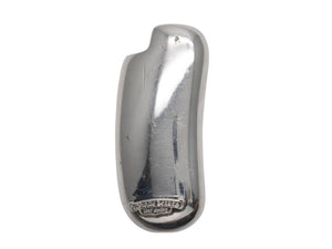 CHROME HEARTS クロムハーツ BEANS LIGHTER CASE ビーンズ ライターケース 重量約127.8g フローラルクロス シルバー 美品 中古 4c070264