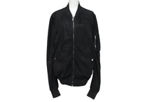 Load image into Gallery viewer, RICK OWENS リックオウエンス 16AW ボンバージャケット RU16F6775 レザー ブラック サイズ40 美品 中古 4c070275