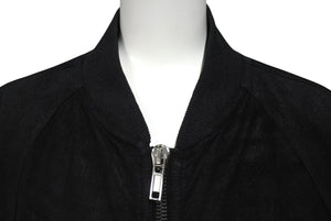 RICK OWENS リックオウエンス 16AW ボンバージャケット RU16F6775 レザー ブラック サイズ40 美品 中古 4c070275