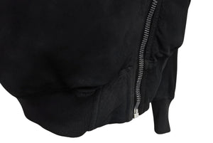 RICK OWENS リックオウエンス 16AW ボンバージャケット RU16F6775 レザー ブラック サイズ40 美品 中古 4c070275