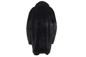 極美品 SUPREME シュプリーム ファーコートジャケット アクリルポリエステル ブラック サイズM 中古 4c070278 