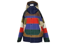 Load image into Gallery viewer, MONCLER モンクレール Chetoz Striped Down Jacket ダウンジャケット F20971B51500 サイズ1 マルチカラー ナイロン 美品 中古 4c070282