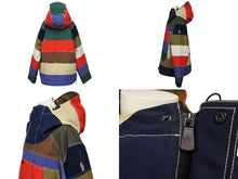 Load image into Gallery viewer, MONCLER モンクレール Chetoz Striped Down Jacket ダウンジャケット F20971B51500 サイズ1 マルチカラー ナイロン 美品 中古 4c070282