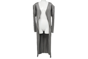 極美品 PLEATS PLEASE ISSEY MIYAKE プリーツプリーズ イッセイミヤケ ワンピース PP04-JH617 グレー サイズ3 中古 4c070285