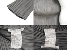 Load image into Gallery viewer, 極美品 PLEATS PLEASE ISSEY MIYAKE プリーツプリーズ イッセイミヤケ ワンピース PP04-JH617 グレー サイズ3 中古 4c070285