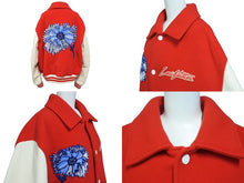 Load image into Gallery viewer, LOUIS VUITTON ルイヴィトン スタジャン RM231H サイズ50 サイケデリックフラワー 23SS 草間彌生コラボ ウール 牛革 美品 中古 4c070286