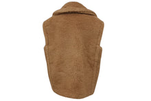 Load image into Gallery viewer, 極美品 MAX MARA マックスマーラ ベスト ジャケット キャメル ウール レディース サイズXS 12760223 中古 4c070288