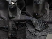 Load image into Gallery viewer, BALENCIAGA バレンシアガ トラックパンツ 601609 サイズ46 サイドライン 刺繍ロゴ グレー ライムグリーン 美品 中古 4c070297