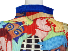 Load image into Gallery viewer, [USED/中古]PLEATS PLEASE プリーツプリーズ 半袖Ｔシャツ ブルー ポリエステル 3 PP12-JH221 Aランク 中古 4c070301
