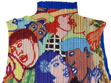 Load image into Gallery viewer, [USED/中古]PLEATS PLEASE プリーツプリーズ 半袖Ｔシャツ ブルー ポリエステル 3 PP12-JH221 Aランク 中古 4c070301