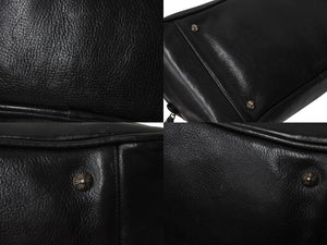 ChromeHearts クロムハーツ 新型 スモール ジムバッグ セメタリークロスパッチ ボストンバッグ CHチャーム ブラック 美品 中古 4c070306