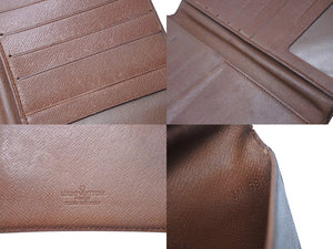 LOUIS VUITTON ルイヴィトン ウォレット 長財布 財布 モノグラム ブラウン系 ゴールド金具 M60176 美品 中古 4c070316
