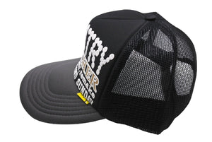 未使用 KAPITAL キャピタル パールクラッチャーDtトラックCAP 帽子 グレー ブラック EK1377XHB 中古 4c070328 