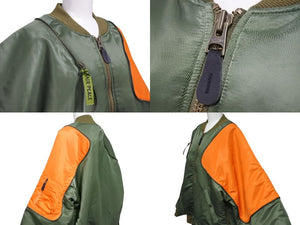 新品未使用 KAPITAL キャピタル MA-1ナイロン シャムボマーJKT 新品未使用 KAPITAL キャピタル MA-1ナイロン シャムボマーJKT