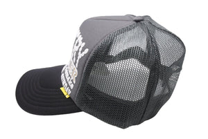 未使用 KAPITAL キャピタル パールクラッチャーDtトラックCAP 帽子 グレー ブラック EK1377XHB 中古 4c070330 