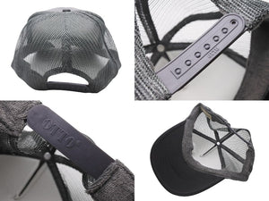 未使用 KAPITAL キャピタル パールクラッチャーDtトラックCAP 帽子 グレー ブラック EK1377XHB 中古 4c070330 