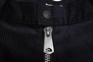 未使用 KAPITAL キャピタル 8W コーデュロイ 5P ZIPPER ラットフレアパンツ K2410LP093 ブラック サイズ38 中古 4c070344 