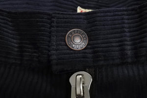 未使用 KAPITAL キャピタル 8W コーデュロイ 5P ZIPPER ラットフレアパンツ K2410LP093 ブラック サイズ38 中古 4c070344 