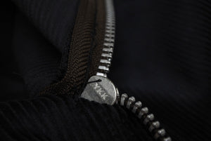 未使用 KAPITAL キャピタル 8W コーデュロイ 5P ZIPPER ラットフレアパンツ K2410LP093 ブラック サイズ38 中古 4c070344 