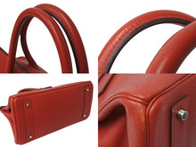 Load image into Gallery viewer, HERMES エルメス Shoulder Birkin ショルダーバーキン トゴ ヴァーミリオンレッド シルバー金具 □I刻印 2005年製 美品 中古 4c070375