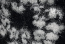 Load image into Gallery viewer, 新品未使用 SAINT Mxxxxxx × DENIM TEARS セントマイケル モヘア カーディガン ブラック ホワイト SMYS10000C50 中古 4c070381