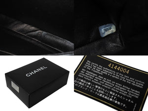 極美品 CHANEL シャネル マトラッセ ワンショルダーバッグ 4番台 Wフェイス Wチェーン 25cm ラムスキン ココマーク ゴールド金具 中古 4c070397