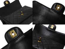 Load image into Gallery viewer, 極美品 CHANEL シャネル マトラッセ ワンショルダーバッグ 4番台 Wフェイス Wチェーン 25cm ラムスキン ココマーク ゴールド金具 中古 4c070397