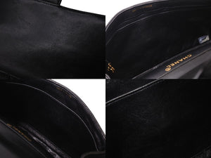 極美品 CHANEL シャネル マトラッセ ワンショルダーバッグ 4番台 Wフェイス Wチェーン 25cm ラムスキン ココマーク ゴールド金具 中古 4c070397