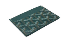 Load image into Gallery viewer, 新品未使用 GOYARD ゴヤール サンシュルピス カードケース グリーン STSULPPMLTY08CL08X ロゴ 小物 カーフスキン 中古 4c070425