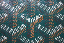 Load image into Gallery viewer, 新品未使用 GOYARD ゴヤール サンシュルピス カードケース グリーン STSULPPMLTY08CL08X ロゴ 小物 カーフスキン 中古 4c070425