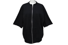 Load image into Gallery viewer, CHROME HEARTS クロムハーツ 半袖スウェット サイズM コットン シルバー925 ブラック 美品 中古 4c070429