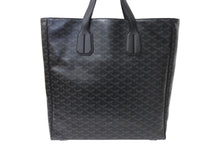 Load image into Gallery viewer, 新品同様品 GOYARD ゴヤール サックヴォルテール 限定 トートバッグ 綿 麻 オール ブラック 中古 4c070433