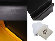 Load image into Gallery viewer, 新品未使用 GOYARD ゴヤール カードケース マルゼルブ ブラウン ブラック ゴヤールディンキャンバス ヴォーゼルカーフスキン 中古 4c070435