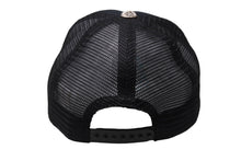 Load image into Gallery viewer, CHROME HEARTS クロムハーツトラッカーキャップ CHロゴ刺繍 クロスボール シルバー 925 ブラック 中古 美品 4c070444