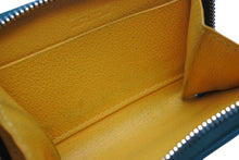 Load image into Gallery viewer, GOYARD ゴヤール マティニョンミニ コインケース グリーン ゴヤールディンキャンバス シルバー金具 美品 中古 4c070446