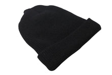 Load image into Gallery viewer, Chrome Hearts クロムハーツ WOOL WATCH CAP ニット帽 帽子 ホースシュー U.S.A製 ブラック ホワイト サイズOS 美品 中古 4c070458