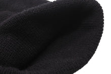 Load image into Gallery viewer, Chrome Hearts クロムハーツ WOOL WATCH CAP ニット帽 帽子 ホースシュー U.S.A製 ブラック ホワイト サイズOS 美品 中古 4c070458