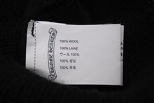 Load image into Gallery viewer, Chrome Hearts クロムハーツ WOOL WATCH CAP ニット帽 帽子 ホースシュー U.S.A製 ブラック ホワイト サイズOS 美品 中古 4c070458